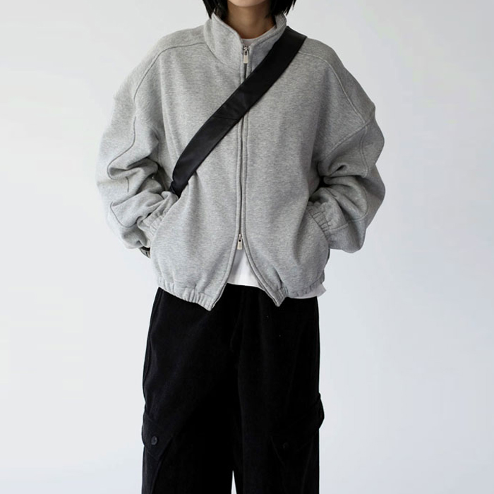 [Holiday Sale - 10%] Fleece Two-Way Zip-Up