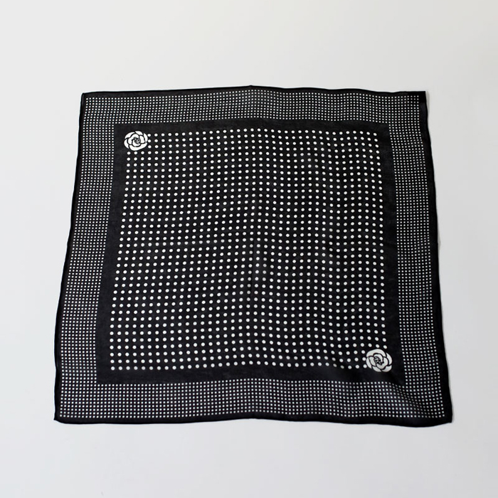 [7% off new arrivals - until 11am on the 4th] Dot Silk Scarf