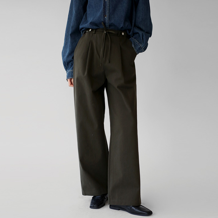 [New Arrivals 7% Off - Until 11am on the 6th] Waist-Cut String Pants