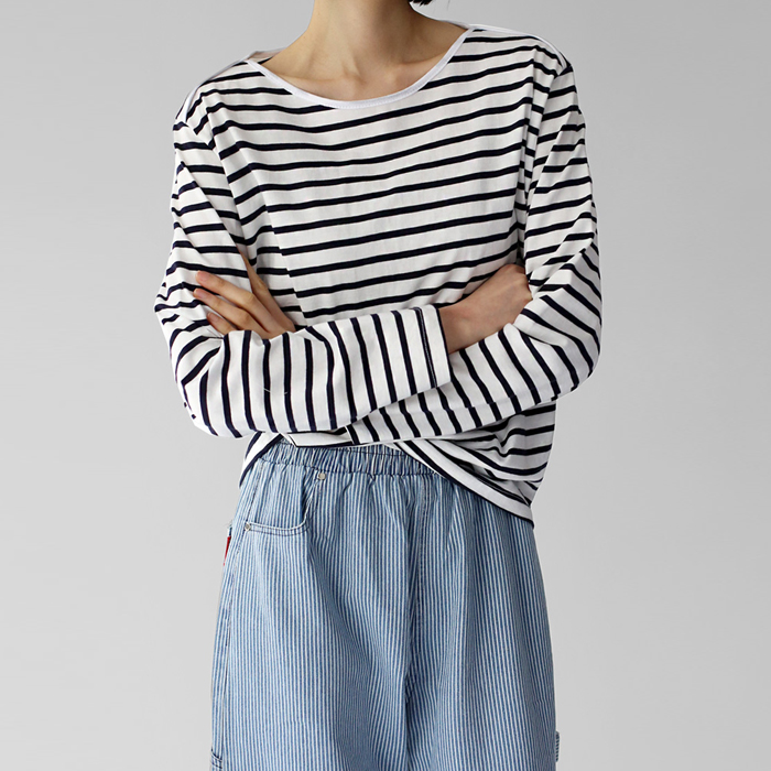 [7% off new arrivals - until 11am on the 21st] Mys Stripe tee