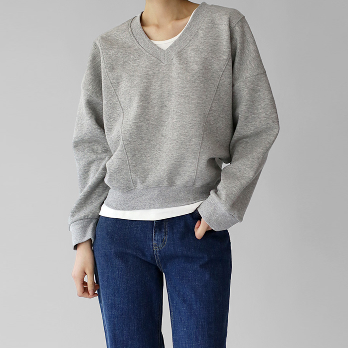 [New Arrival 7% Off - Until 11am on the 7th] Chad V-neck Man to Man