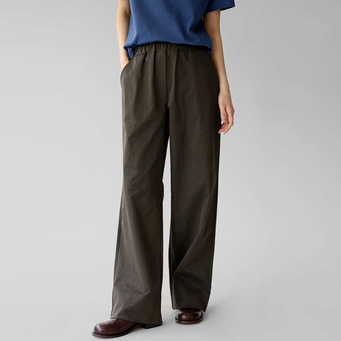 [New Arrivals 7% - Until 11 AM on the 23rd] Dries Banding Slacks