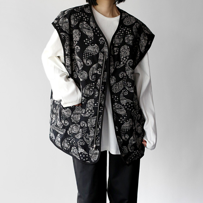 [New Arrivals 7% - Until 11 AM on the 25th] Holland Reversible Long Vest
