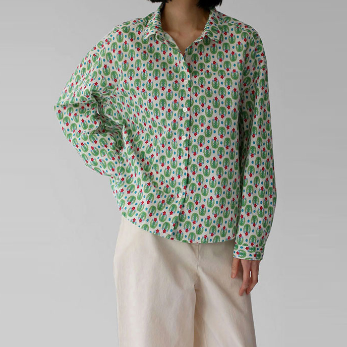 [New Arrivals 7% - Until 11 AM on the 25th] Bliss Printed Shirt