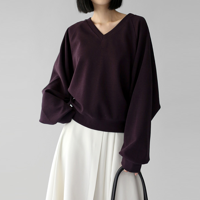 [New Arrivals 7% - Until 11 AM on the 1st] Sienna V-neck Man to man