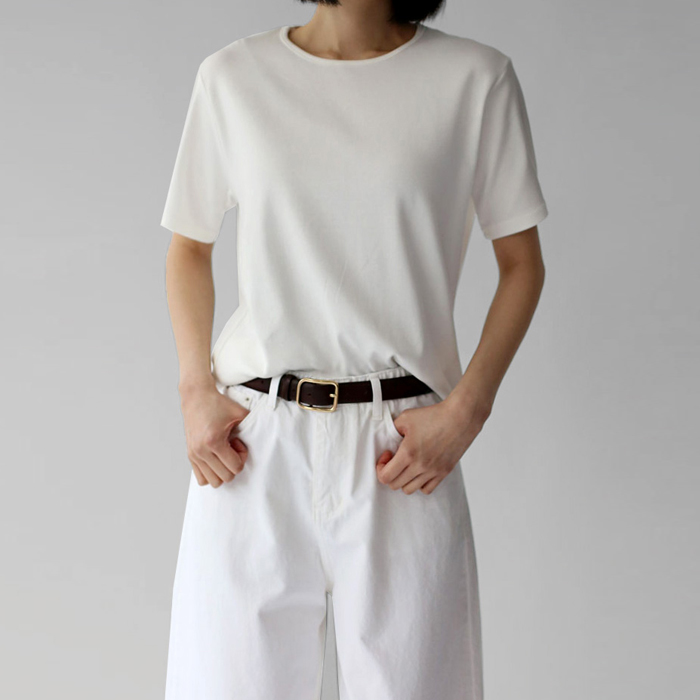 [New Arrivals 7% - Until 11 AM on the 3rd] Low Half Sleeve Tee