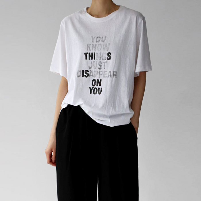 [New Arrivals 7% - Until 11 AM on the 8th] Just Lettering Tea