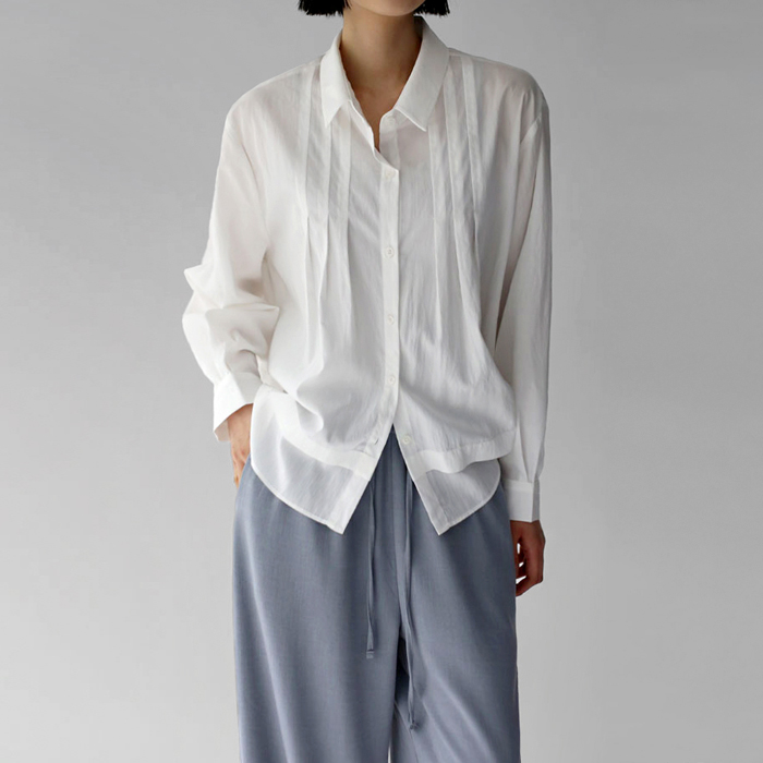 [New Arrivals 7% - Until 10th, 11 AM] Royce Pintuck Shirt