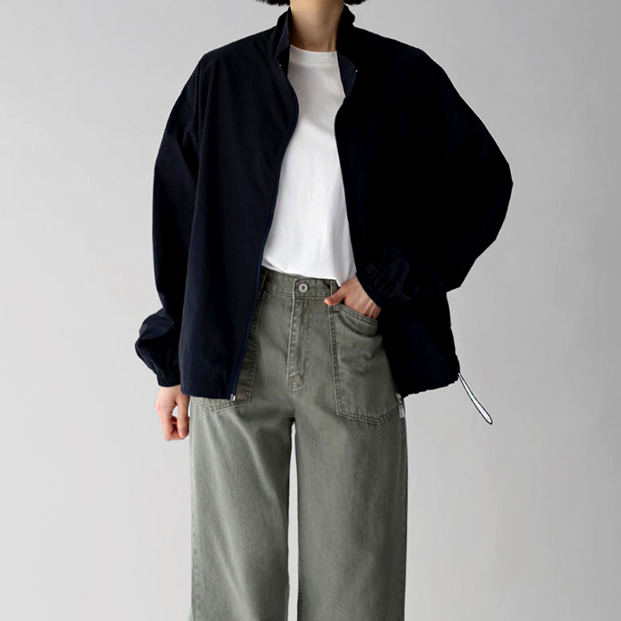 [New Arrival 7% - Until 11 AM on the 20th] Sheer Zip-up Jumper