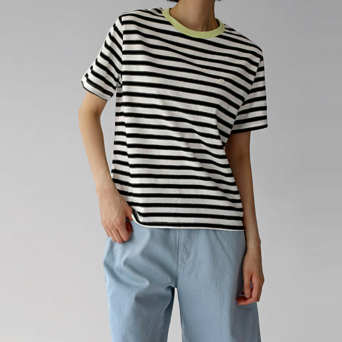 [New Arrivals 7% - Until 11 AM on the 22nd] Awesome Stripe Tee