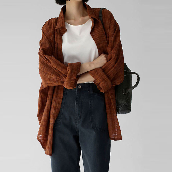 [New Arrivals 7% - Until 11 AM on the 22nd] Madrid Long Shirt