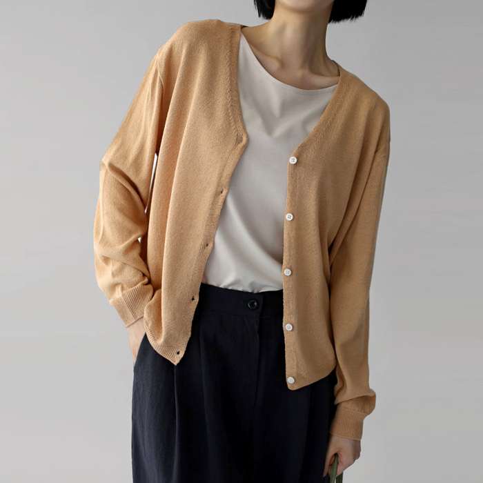 [New Arrival 7% - Until 11 AM on the 27th] General Linen Cardigan