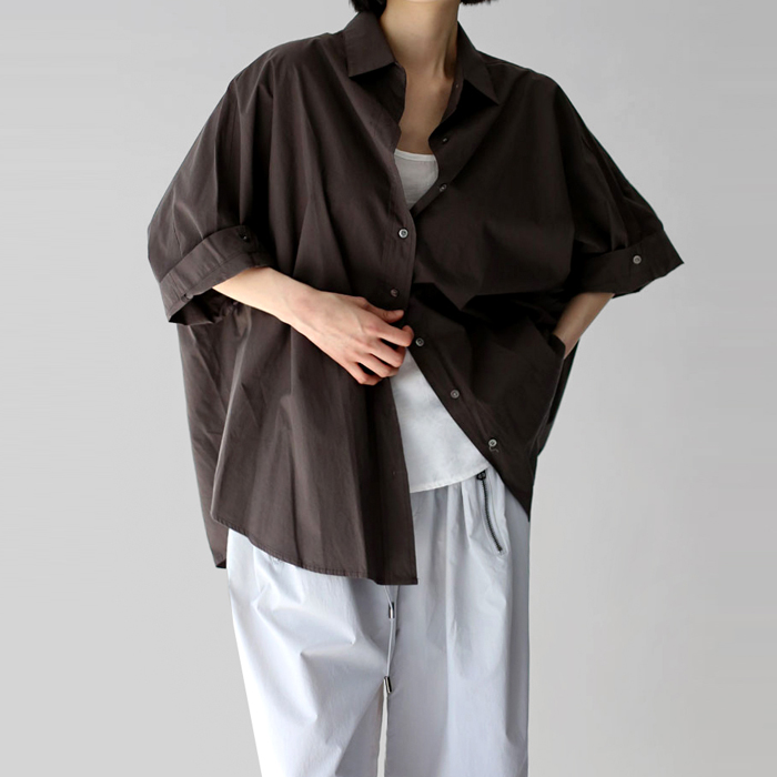 [New Arrivals 7% - Until 11 AM on the 29th] Roll-up Button Shirt