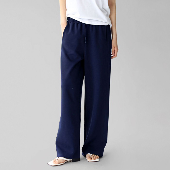 [New Arrival 7% - Until 11 AM on the 6th] Line Cut Elastic Pants