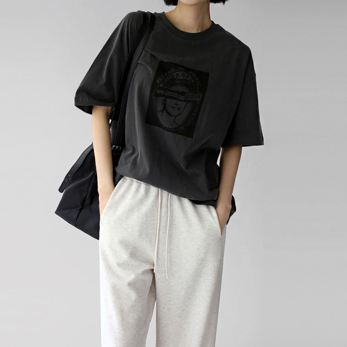 [New Arrivals 7% - Until 11 AM on the 6th] Pigment Queens Long Tee