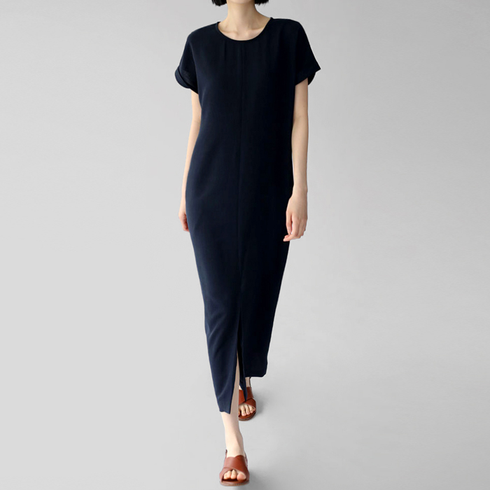 [New Arrival 7% - Until 11 AM on the 15th] Front Slit Belted One Piece