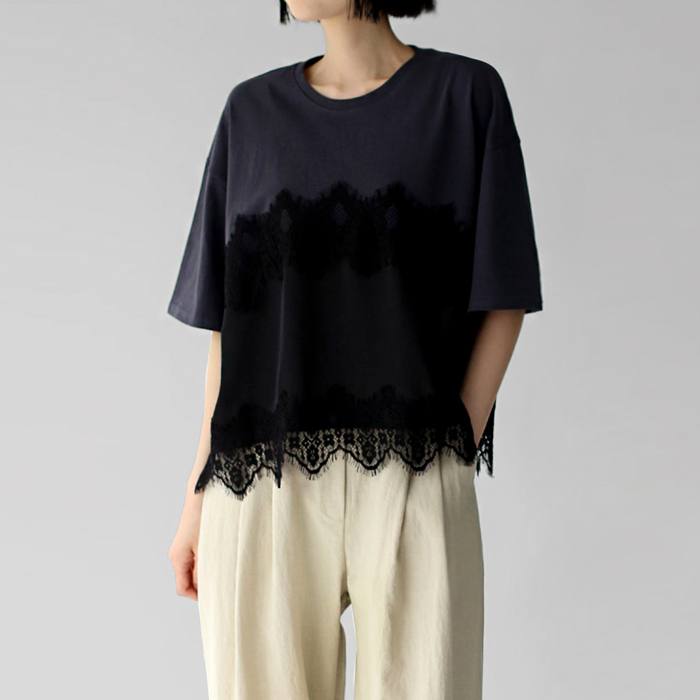 [New Arrivals 7% - Until 11 AM on the 15th] Fore Race Color Block Tee