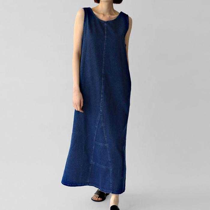 [New Arrivals 7% - Until 11 AM on the 15th] Florence Denim Dress