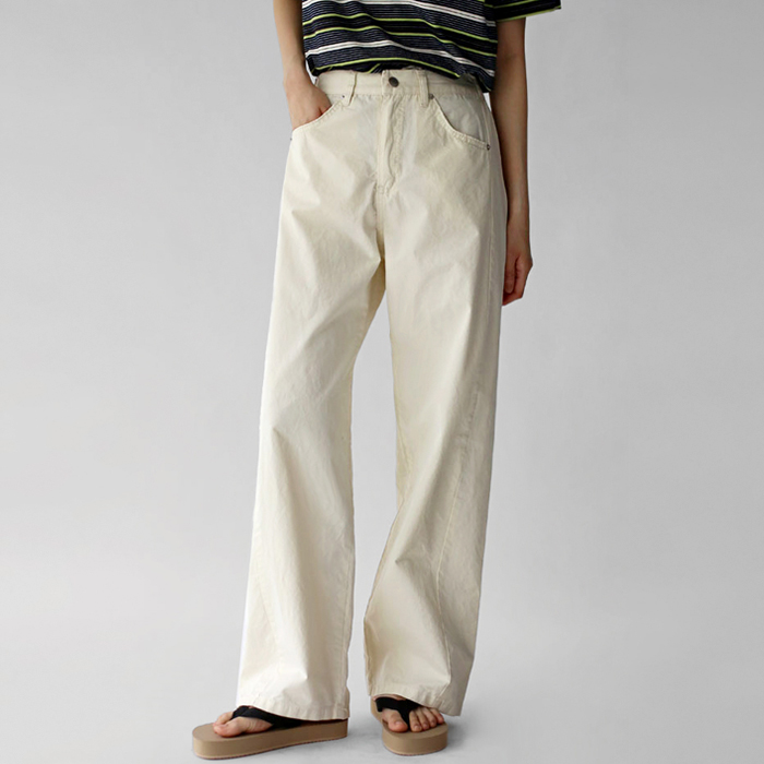 [New Arrival 7% - Until 11 AM on the 18th] Mass Back Elastic Wide Pants