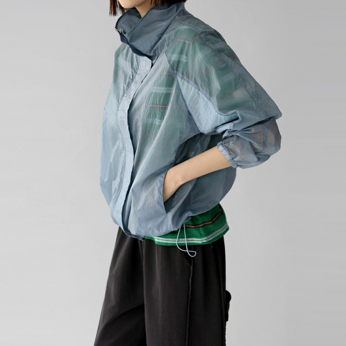 [New Arrivals 7% - Until 11 AM on the 22nd] Color Combination Windbreaker
