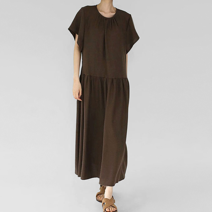 [New Arrivals 7% - Until 11 AM on the 22nd] Vanessa Long One Piece