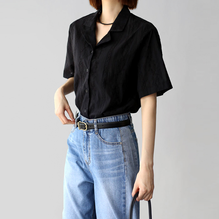 [New Arrivals 7% - Until 11 AM on the 4th] Leto Lace Shirt