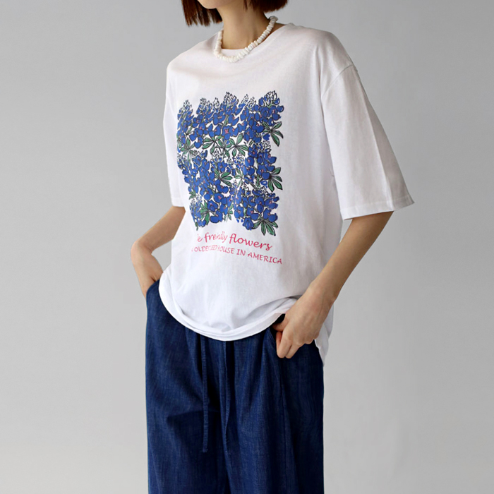 [New Arrivals 7% - Until 11 AM on the 10th] Friendly Half Tee