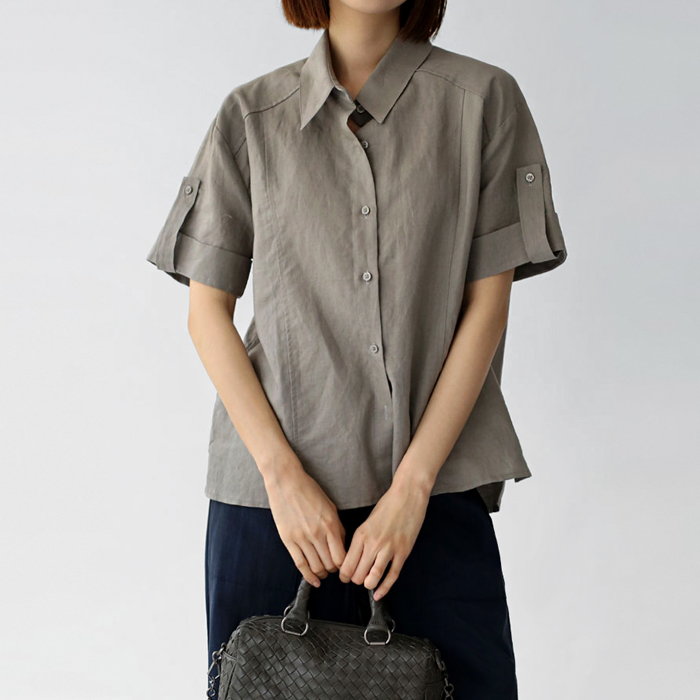 [New Arrivals 7% - Until 11 AM on the 17th] Brussels Linen Shirt