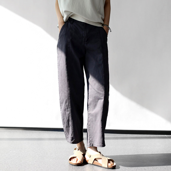 [New Arrival 7% - Until 11 AM on the 24th] Front Cut Washed Pants