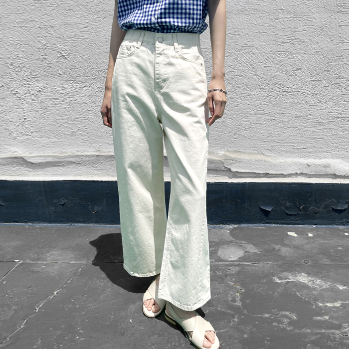 [New Arrival 7% - Until 11 AM on the 24th] Straight Cut Cotton Pants