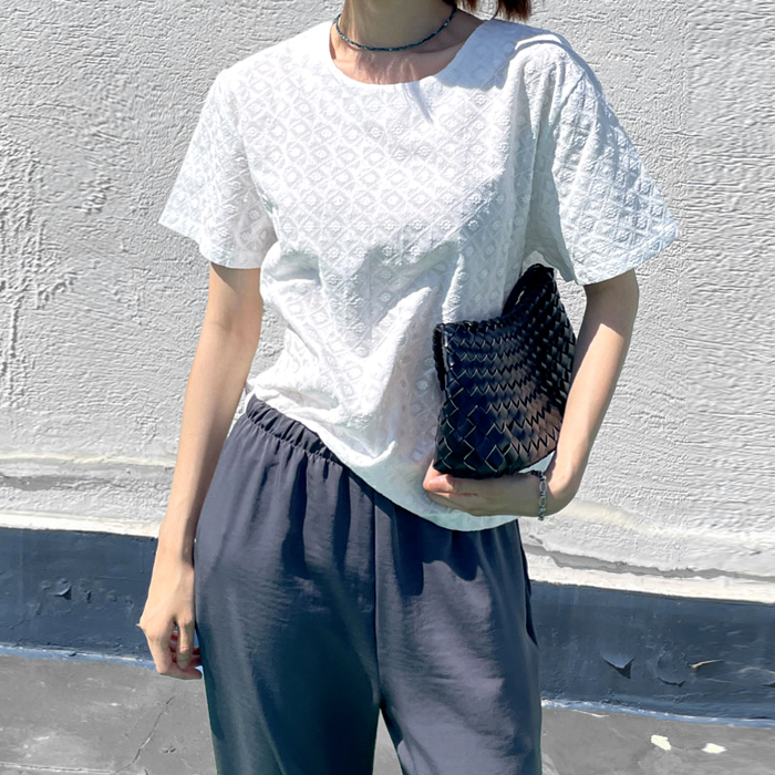 [New Arrival 7% - Until 11 AM on the 8th] Told Race Blouse