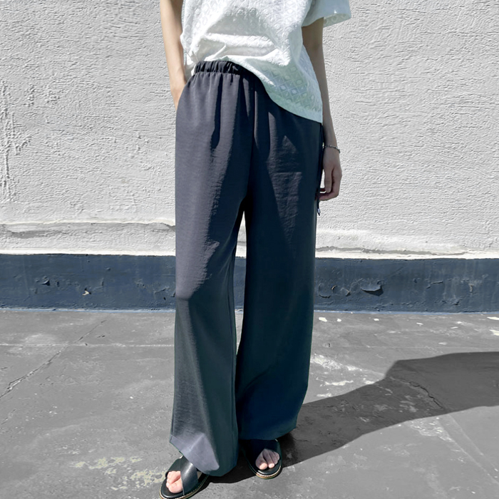 [New Arrival 7% - Until 11 AM on the 8th] Side String Wide Pants