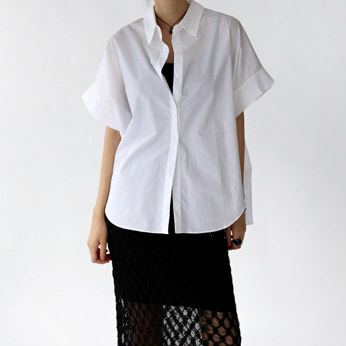 [New Arrivals 7% Off - Until 11 AM on the 3rd] Back Yoke Shirred Shirt