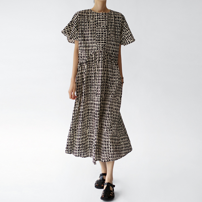 [New Arrivals 7% - Until 11 AM on the 3rd] Chris Printed Dress