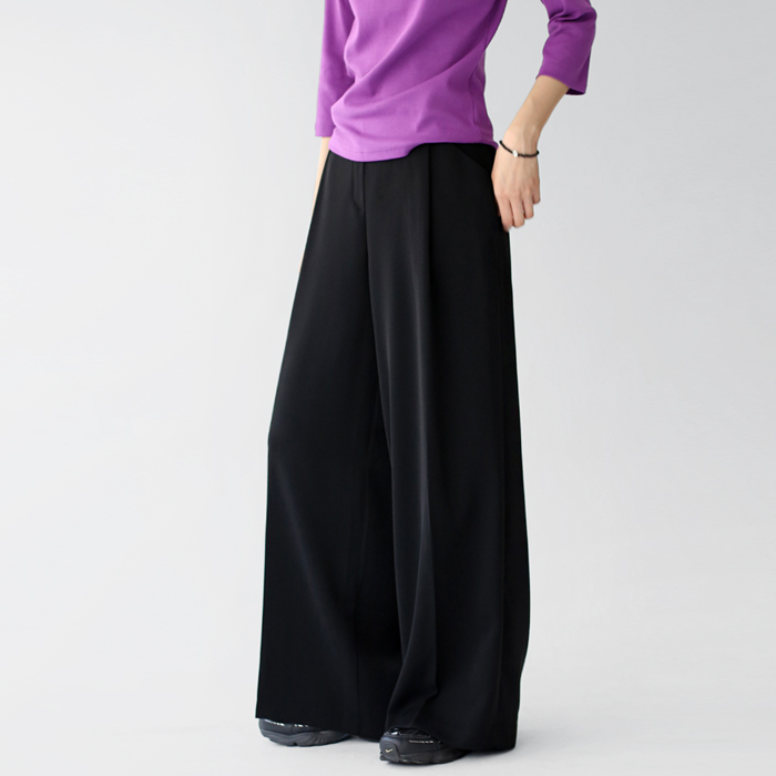 [New Arrivals 7% - Until 11 AM on the 12th] Ed Wide Slacks