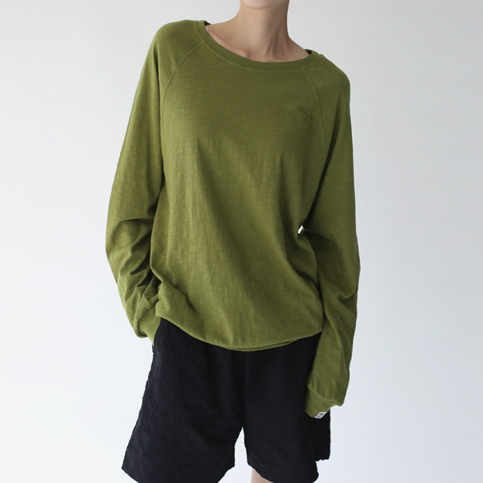 [New Arrivals 7% - Until 11 AM on the 24th] Slub Man to Man