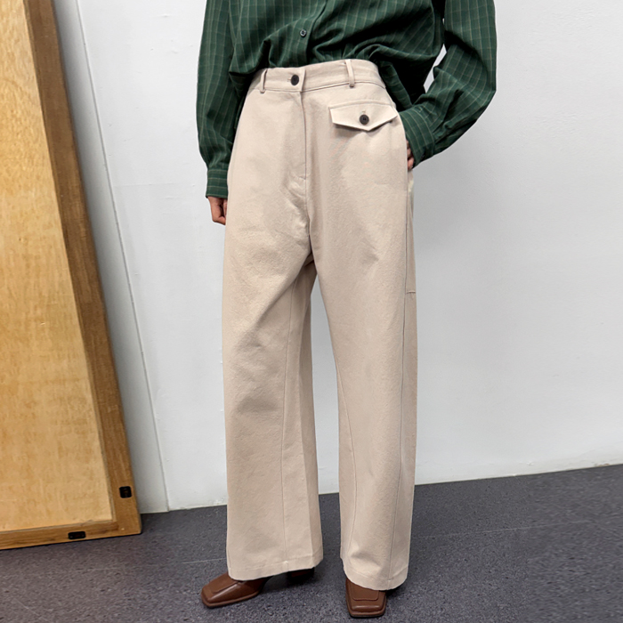 [New Arrival 7% Off - Until 11 AM on the 4th] Waist-Tie Wide Pants