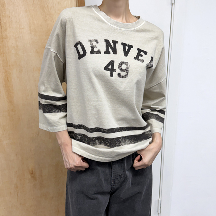 [New Arrivals 7% Off - Until 11 AM on the 7th] Denver 3/4 Sleeve Tee