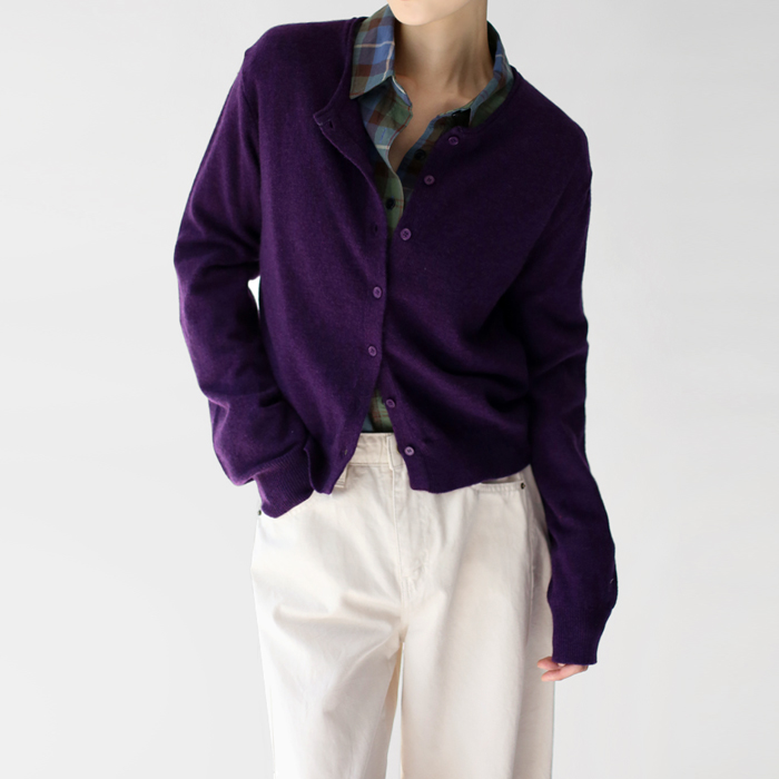 [New Arrivals 7% - Until 11 AM on the 7th] Rolling Sleeve Cardigan