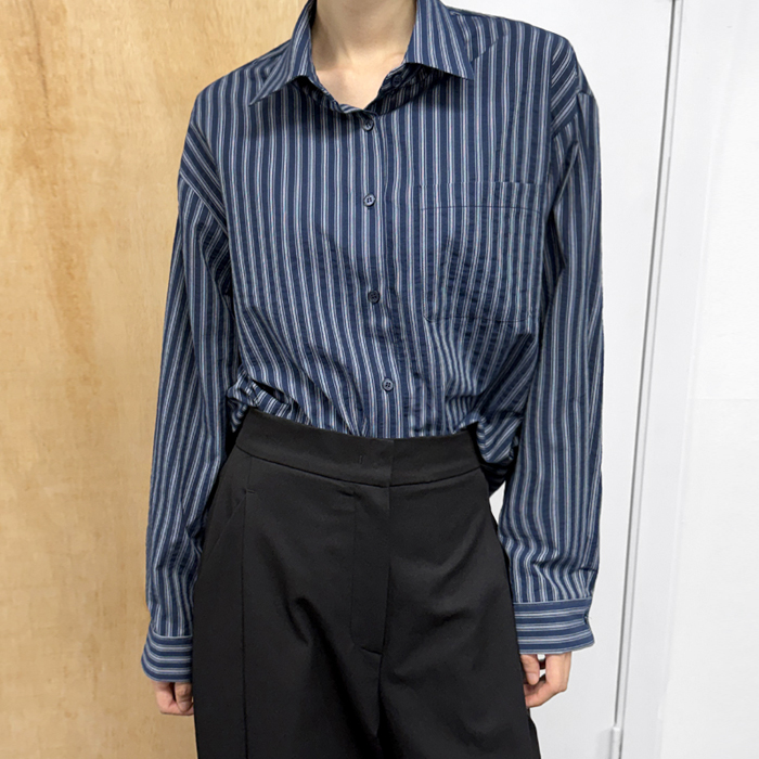 [New Arrivals 7% - Until 11 AM on the 9th] Classic Stripe Shirt