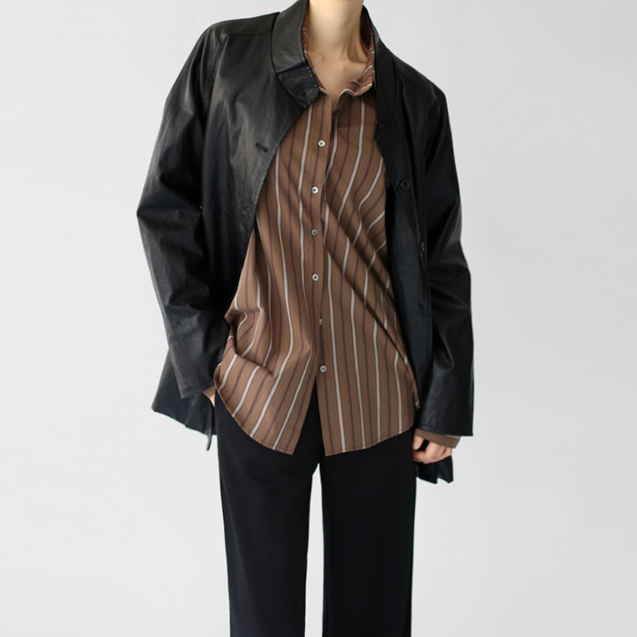 [New Arrival 7% - Until 11 AM on the 28th] Band Kara Leather Half Jacket