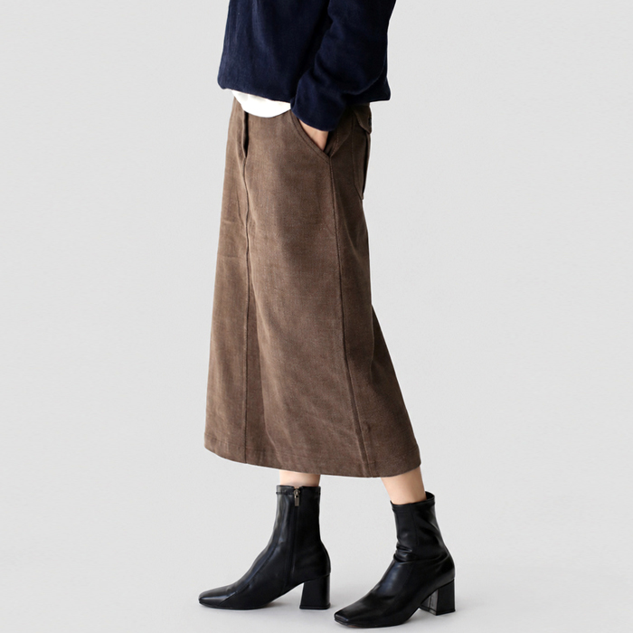 [New Arrival 7% - Until 11 AM on the 14th] Outer Pocket Napping Skirt
