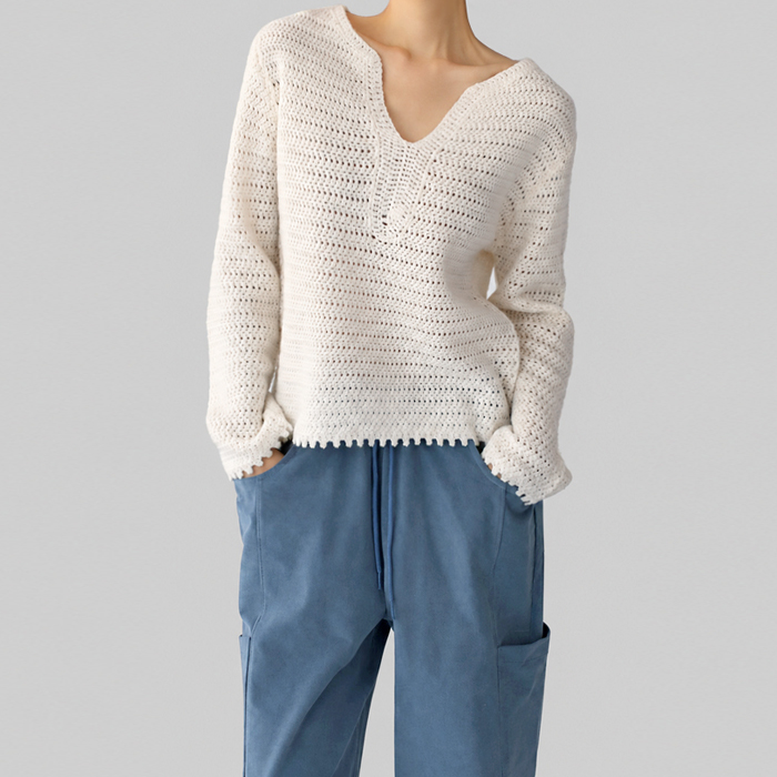 [New Arrival 7% - Until 11 AM on the 19th] Colleen Knit Top
