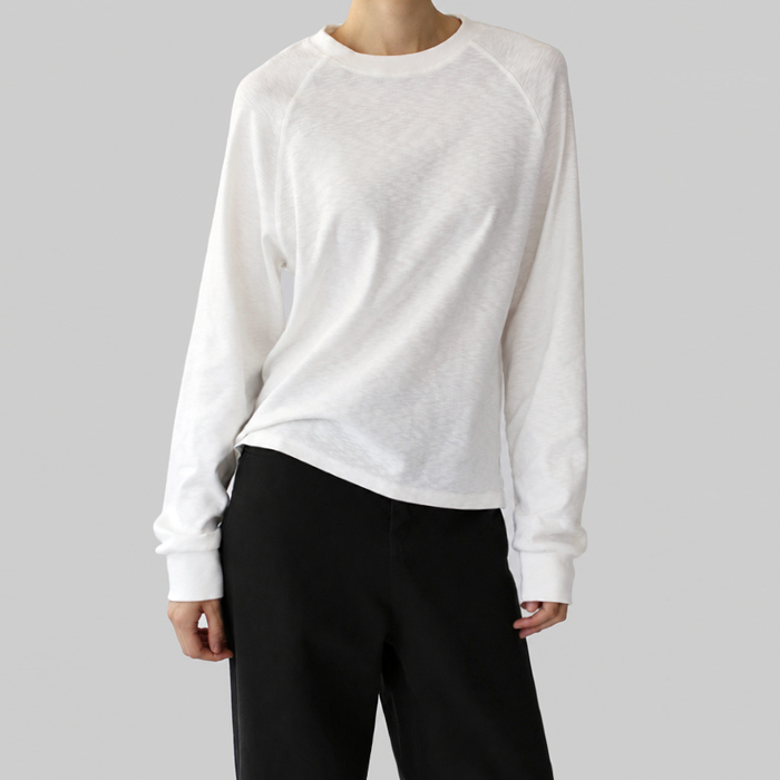 [New Arrival 7% - Until 11 AM on the 19th] Raglan Slub Mantimanti