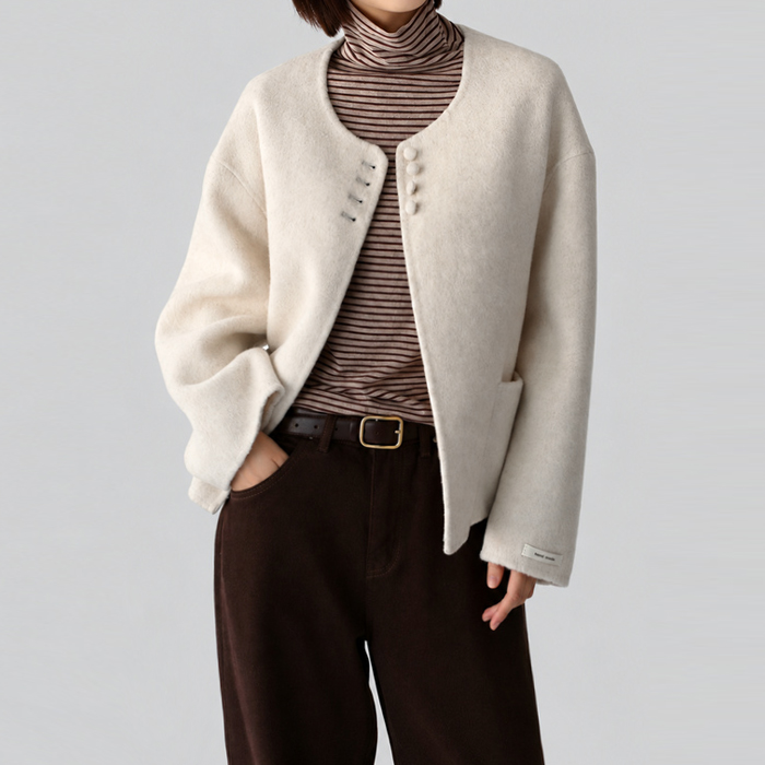 [New Arrival 7% - Until 11 AM on the 30th] Button Key Point Handmade Jacket
