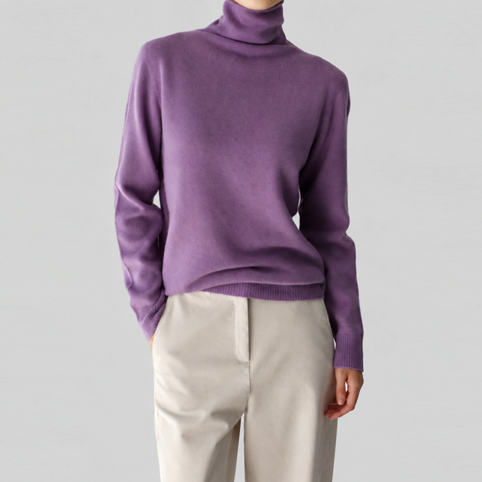 [New Arrival 7% - Until 11 AM on the 30th] Conte Turtleneck Knit Top