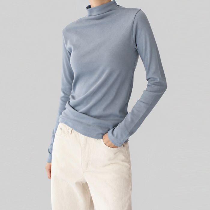[New Arrival 7% - Until 11 AM on the 30th] Half-neck Fleece-lined Turtleneck